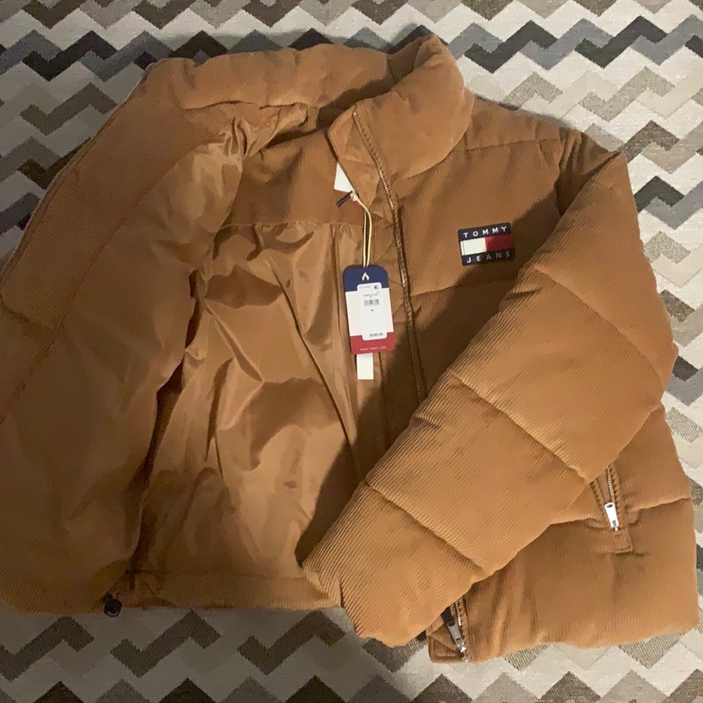 Tommy Hilfiger Corduroy Puffer Jacket